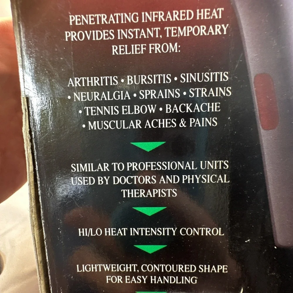 Homedics Infra-Wave Infrared Dual Mode Heat Therapy Device - Model QB30 - Tested